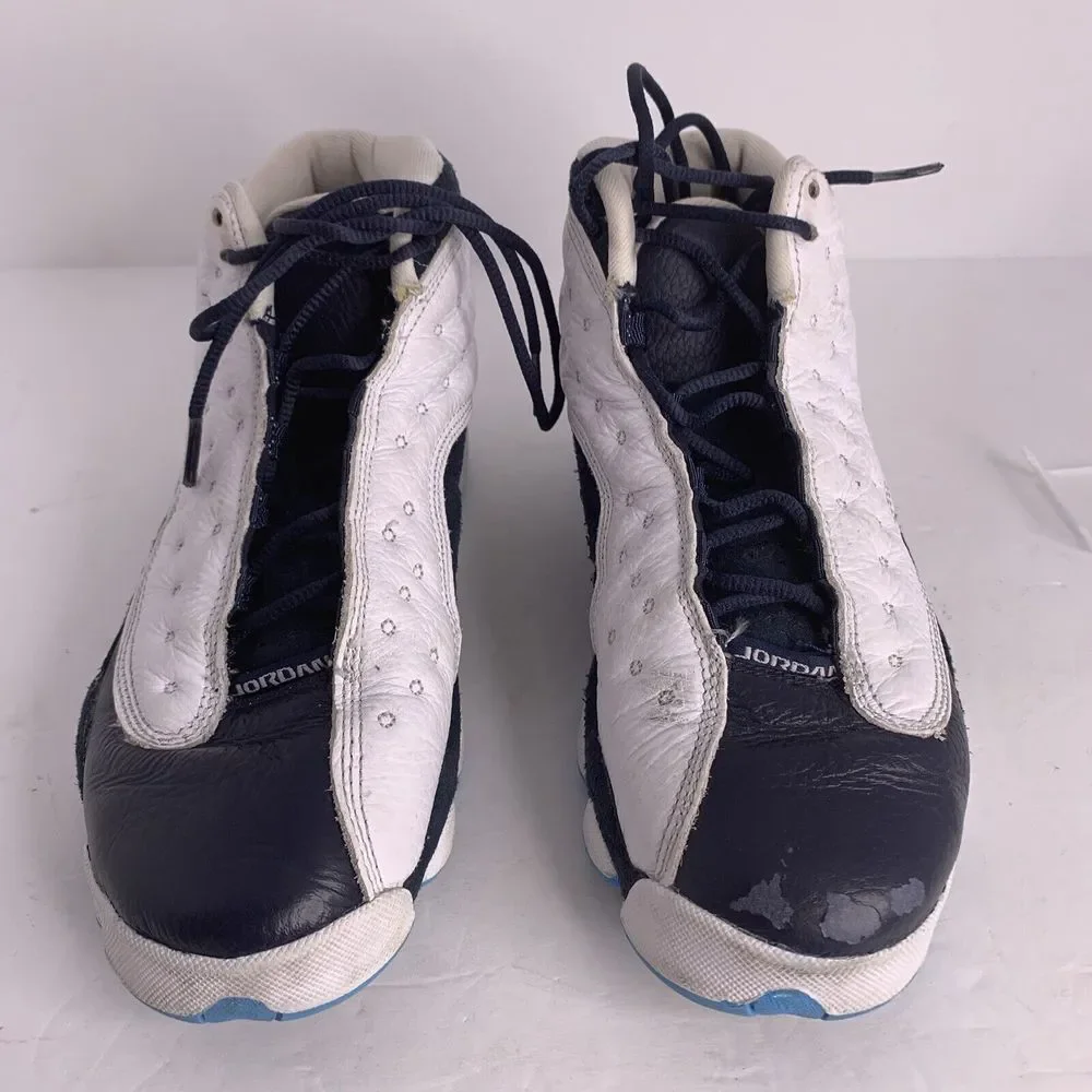 Nike Air Jordan 13 GS Retro White Obsidian 6.5y Youth DJ3003-144 No Box‎